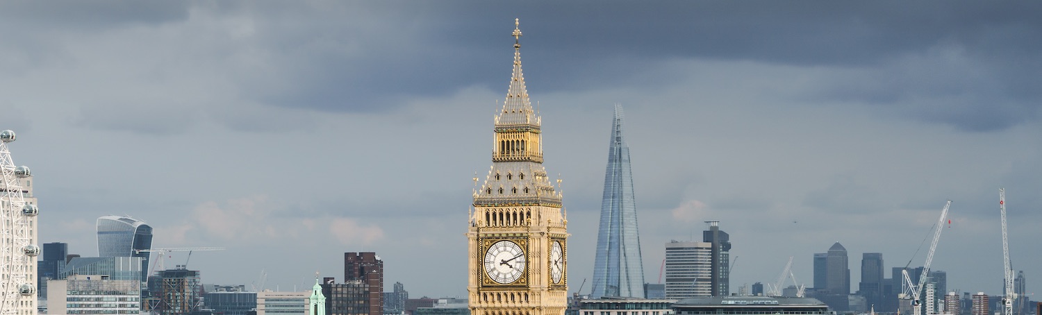 Elizabeth Tower against London skyline