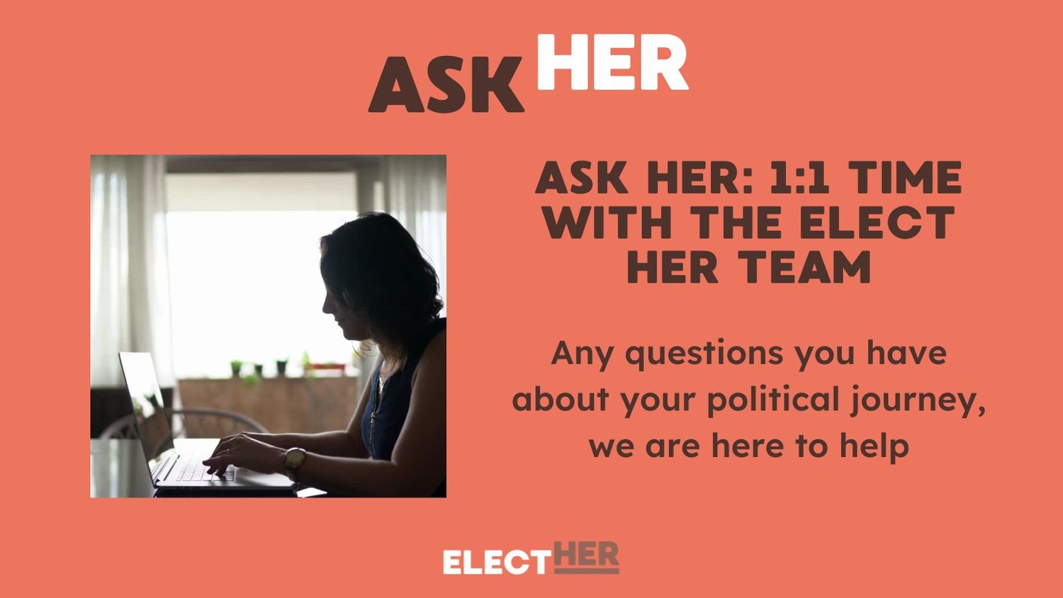ElectHer One-to-One Support – w4mp